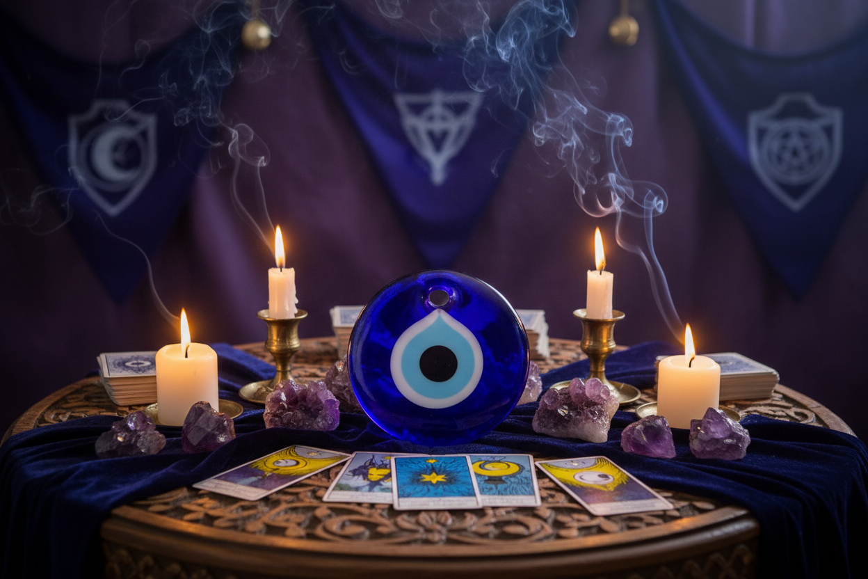 Evil eye psychic reading 